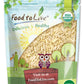 Food To Live Organic Blanched Slivered Almonds, 2 Pounds – Non-Gmo, Raw, Unpasteurized, Unsalted, Vegan, Keto, Paleo, Kosher, High Protein, Dietary Fiber. Great For Cooking, Baking, Salads & Cereals