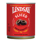 Lindsay Sliced Black Ripe Olives, Pack Of 12, 3.8Oz Cans