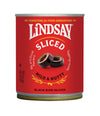 Lindsay Sliced Black Ripe Olives, Pack Of 12, 3.8Oz Cans