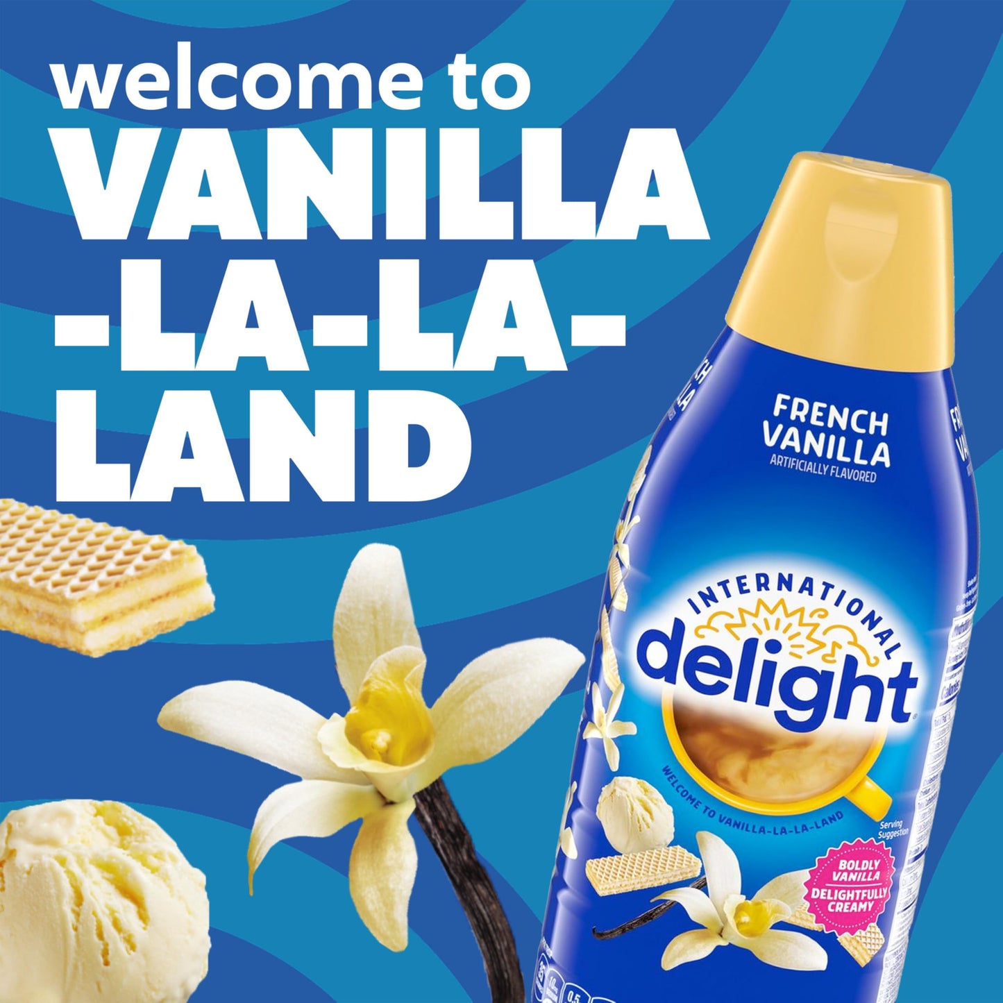 International Delight Coffee Creamer, French Vanilla, 48 oz.