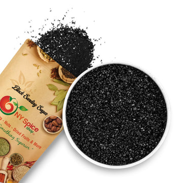 NY Spice Shop Black Sanding Sugar for Memorial Day - 3 Pound Sweet Colorful Edible Sprinkles For Candy Dish - Chocolate Sprinkle