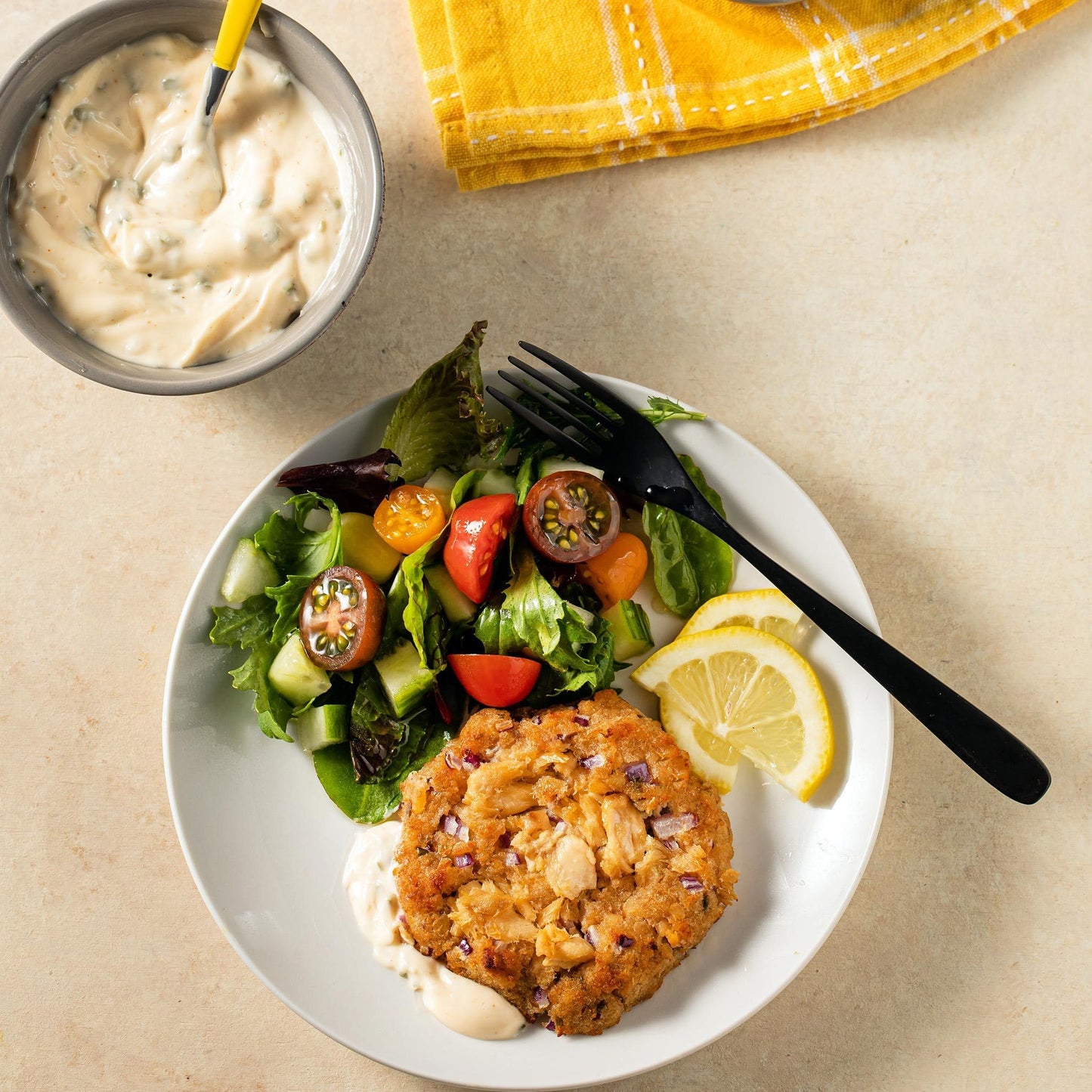 Old Bay Ssnng Salmon Cake Clsc