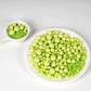 Kasvan Halloween Green Pearl Sugar Sprinkles - Edible Candy Pearls 130G/4.58 Oz, Mix Size, Baking Cake Decorations, Ice Cream To