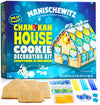 Do-It-Yourself Chanukah House Cookie Decorating Kit By Manischewitz, Easy Build Tray Included, Nut Free, Fun Hanukkah Activity f