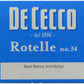 De Cecco Pasta Rotelle No.54, 16 oz