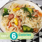 Hethstia Konjac Noodles, 10 Packs Shirataki Noodle Fettuccine Shape Pasta - Keto, Vegan, Gluten Free, Low Carb, Sugar-Free, Low-