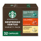 Starbucks Vertuo Coffee Pods Variety Pack, Blonde & Medium Roast, 32-count, 8 Count (Pack of 4)