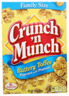 Crunch n Munch Family Size Buttery Toffee Popcorn with Peanuts