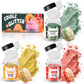Egcina Edible Glitter Set - Luster Dust for Cakes & Drinks - 3 Colors (Red/Green/Gold) - 5g per Bottle