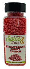 Dashers Spice & Beans - Ice Cream Topping & Cake Decoration (11 oz., Strawberry Candy Crunch)