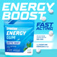 GYMGUM Energy Caffeine Gum | Sugar-Free, Keto-Friendly | 50mg Caffeine | 120 Count | Arctic Mint