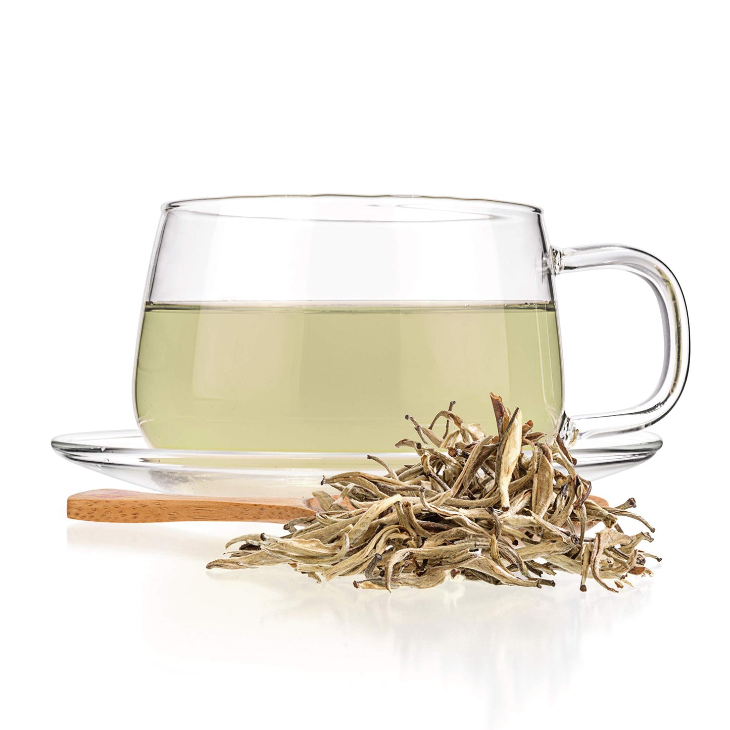 Tealyra elegant Jasmine Silver Needle White Loose Leaf Tea - 220g (7.76 oz) - Low Caffeine - Grown in Fujian, China