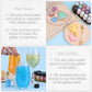 SigWong White Edible Glitter - 5g Food Grade Cake Decorating Shimmering Glitter for Drinks, Chocolates, Cupcakes, Vegan