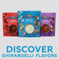 GHIRARDELLI White Vanilla Flavored Melting Wafers  10 OZ Bag