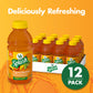 V8 Splash Tropical Blend Juice Beverage, 16 fl oz Bottle, Pack of 12
