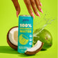 Jans 100% Coconut Water No Added Sugar 11.15oz (Pack of 12) Pure Coconut Refreshment, Vegan, Gluten-Free, Hydration with Electro