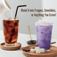 J Way Taro Milk Tea 2.2 Lb (1 Count), Powdered Instant Milk Tea Drink Mix, Serve Hot Or Cold, Makes Blended Frappe Drinks