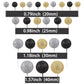30Pcs Glitter Balls Cake Topper Mini Balloons Cupcake Topper Diy Cake Insert Topper Foam Cake Balls Baking Decoration For Baby S