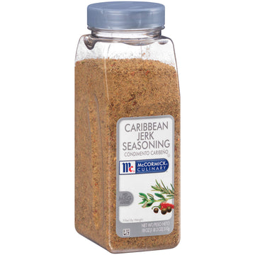 McCormick Culinary Caribbean Jerk Seasoning, 18 oz - One 18 Ounce Container Jamaican Jerk Seasoning, Perfect on Meats, Roasted V