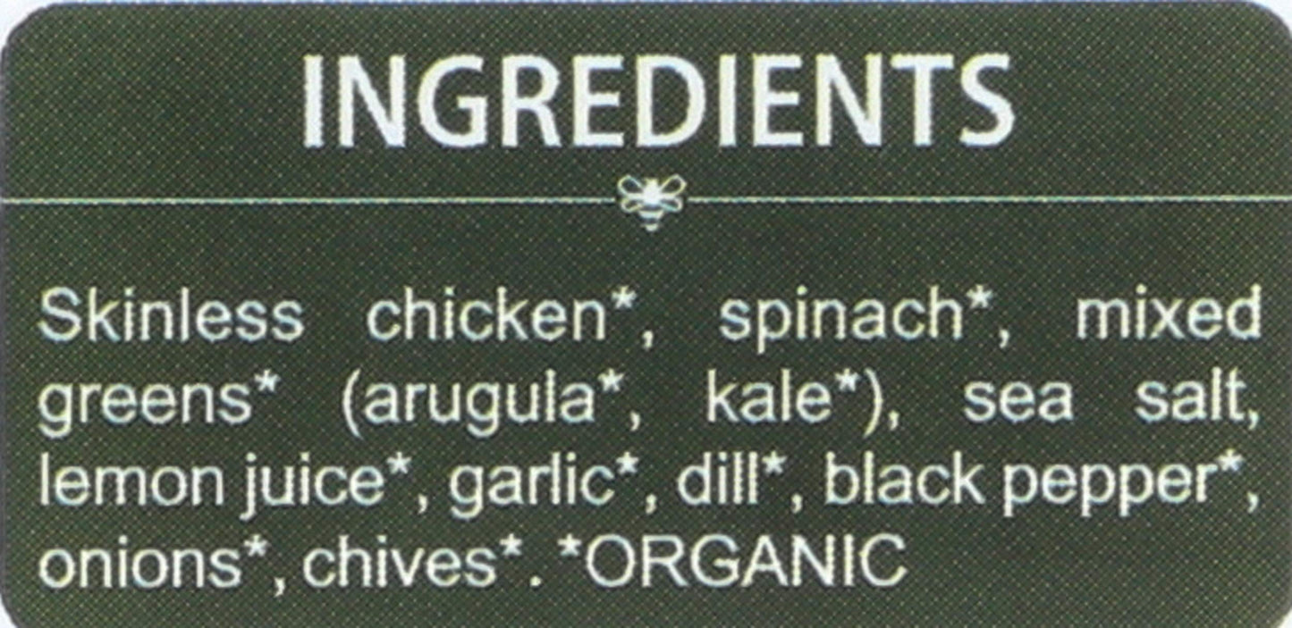 Bilinski Organic Spinach & Spring Greens Chicken Sausage, 12 Oz