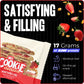 My Cookie Dealer Protein Cookies, Peanut Butter & Jelly (2.2Oz, Pack Of 6) - 17G Protein Per Cookie - Individually Wrapped Worko