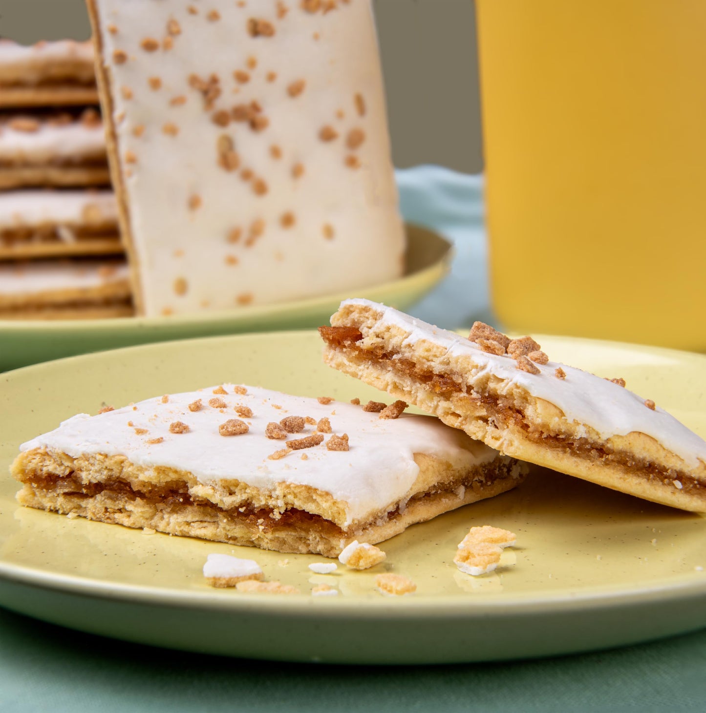 Katz Gluten Free Toaster Pastries. Apple Crisp. Dairy Free, Nut Free, Soy Free. Kosher Snacks. Apple Cinnamon Flavor. 8 Oz (Pack