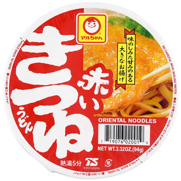 Maruchan - Akai Kitsune Instant Udon Bowl 3.39 Oz (Pack Of 6)