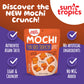 Sun Tropics Mochi Snack Bites, Thai Bird Sriracha Flavor- 3.5 oz (6 Pack)| Crispy Spicy Mochi Bites, Rice Nuggets | Mochi Puff R