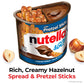 Nutella & GO! Chocolate Hazelnut Spread with Cocoa + Pretzel Sticks  10 Snack Packs  1.9 oz Each