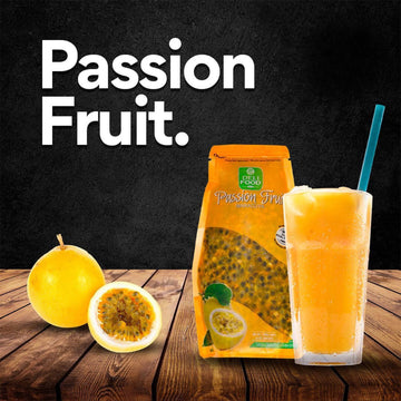 Passion Fruit Pulp, Maracuya 100% Fruit With Seeds, No Added Sugar, Authentic Flavor Tropical For Cocktails, Smoothies, Juices,