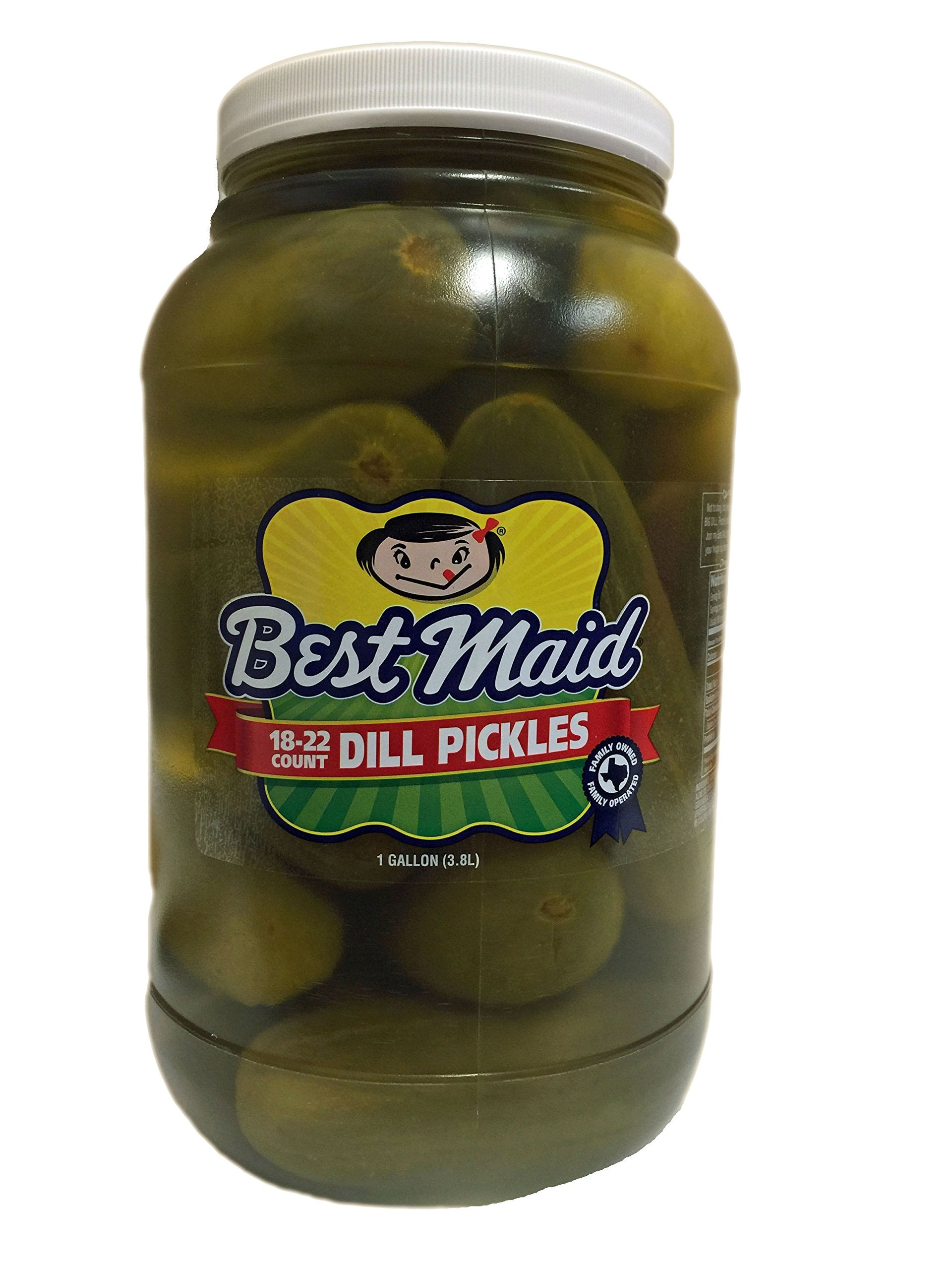 Best Maid Dill Pickles 1 Gal 18-22 count