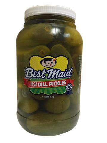 Best Maid Dill Pickles 1 Gal 18-22 count