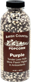Amish Country Popcorn | 14 Oz Bottle | Purple Popcorn Kernels | Old Fashioned, Non-Gmo And Gluten Free (14 Oz Bottle)