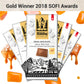 Milkboy Swiss Chocolates Milk Chocolate Bars, Gluten-Free, Non-GMO, 3 oz Pack of 10, Crunchy Caramel Sea Salt, Chocolate