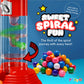 Playo 10.5'' Gumball Machine For Kids, Spiral Style Candy Dispenser For Gifts, Parties Or Events - Bubblegum Machine W/Gumb Ball