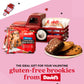 Davids Cookies Gluten Free Assorted Cookies And Brownies Bucket Sampler - Comes In A Love-Themed Decorated Bucket 1.3Lbs - Fresh