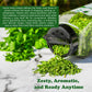Npg Freeze-Dried Cilantro Leaves 3 Oz, Fresh Dehydrated Coriander Flakes, Dhania Leaves, Lime Seasoning, Mexican Spices, Perfect