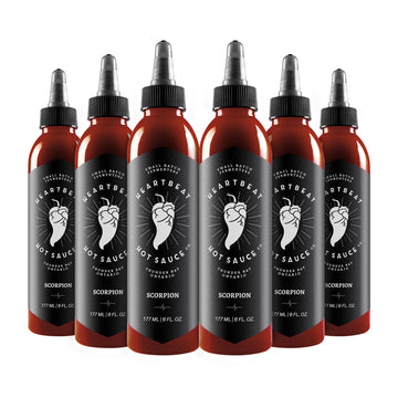 Heartbeat Hot Sauce Co. | Scorpion, 6 oz. 6 pack