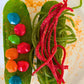 Blue Raspberry Pickle Kit W/ Hot Lime Pickle, 17 Pcs-With Mexican Candy : Lucas Gusano Chamoy, Skwinkles, Fruit Rollup, Fruit By