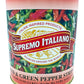 Supremo Italiano Red & Green Pepper Strips #10 Can