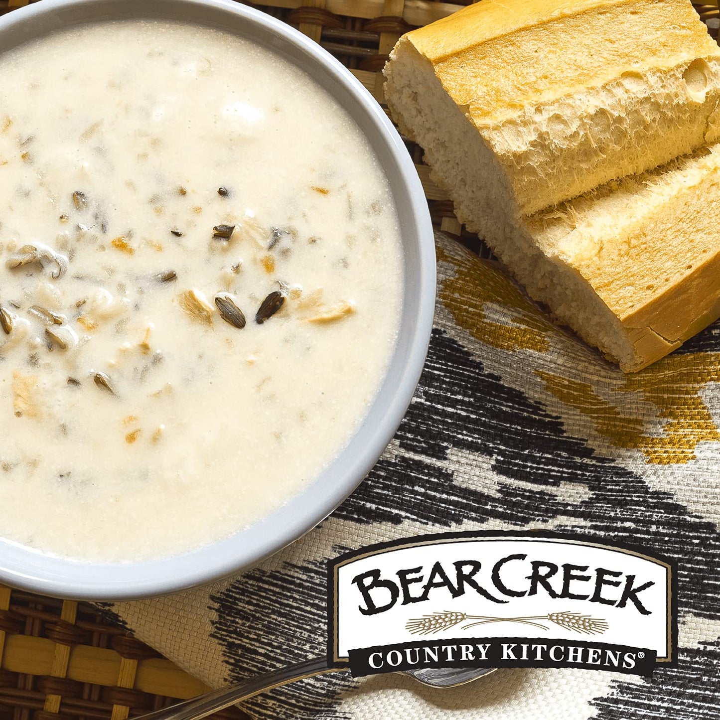 Bear Creek Soup Mix, Creamy Wild Rice, 9.6 Ounce (Pack Of 6)
