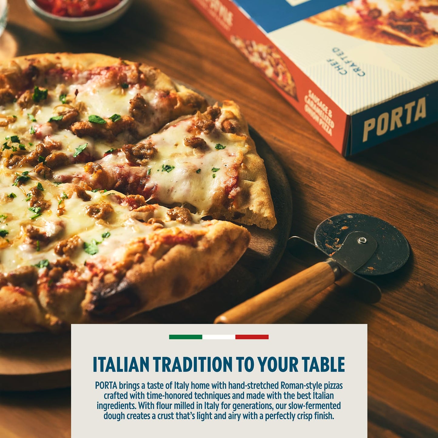 Porta Sausage & Caramelized Onion Pizza, 17.6 Oz