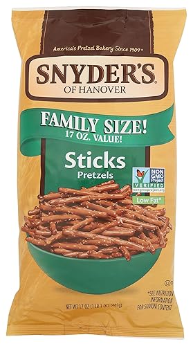 Snyders Of Hanover Pretzel Sticks 17 Ounce