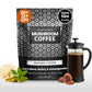 Moontower Mushroom Coffee - Adaptogen Blend with Ashwagandha & Lions Mane, 35 oz Ground Coffee for Focus & Clarity