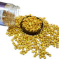 Sentovac Edible Gold Star Sprinkles | Edible Cake Cupcake Sprinkles 1 Bottle 4.23oz/ 120g | Cookie and Ice Cream Topper Decorati