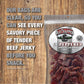 Old Trapper Beef Jerky, Peppered, 8 Ounce Pack, 11g Protein, Zero Fat, Spicy Meat Snack