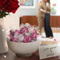Lindt Lindor Valentine'S Strawberries And Cream White Chocolate Candy Truffles Mini Bag, 0.8 Oz. Bag, Case Of 24