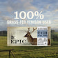 Epic Venison Sea Salt & Pepper Bars, Keto Friendly, Gluten Free, 12 Ct