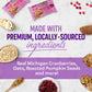 Cooper Street Granola Bakes - Healthy Chewy Breakfast Granola Bars With Chia, Flax, Buckwheat And Oats In Delicious Oatmeal Cran