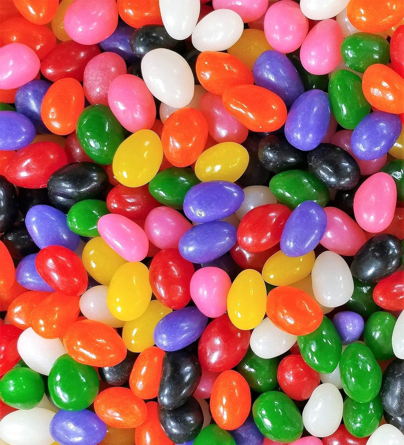 BrachCandy Classic Jelly Beans Assorted Flavors, 5.4 lb Pounds, Over 835 Variety Bulk Pack with Delicious Fruity Flavors Traditi